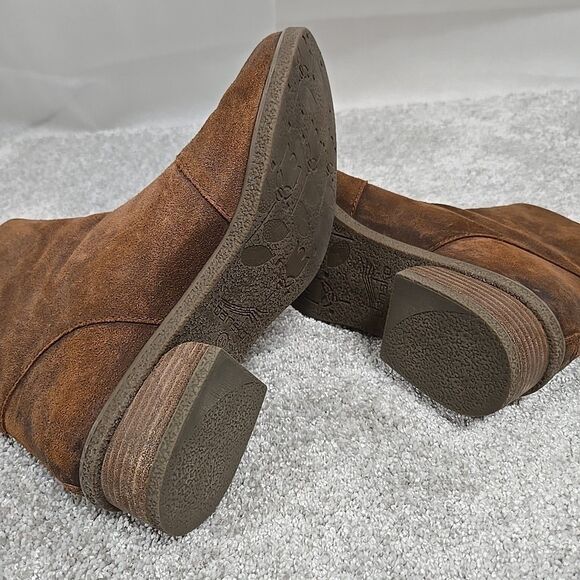 Dansko Brianne Waterproof Suede Leather Boot Brown Zip Women's Size 40 - Picture 6 of 9